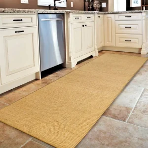 High Quality Machine Made Seagrass Area Rug Modern Sisal Runner Carpet for Kitchen Floor Hallway Non Slip PET FRIENDLY
