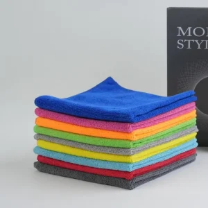 High-Quality Microfiber Car Cleaning Towel Quickly and Absorbs Water Microfiber Car Towel Detailing Cloths Custom