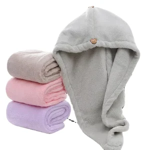 High Quality Microfiber Fast Drying Hair Wrap Towel Custom logo with Proper Price