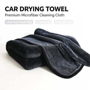 High Quality Microfiber Quick Drying Car Towel Premium Lint Free & Streak Free Custom sized Car Care Towels
