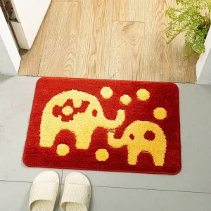 High Quality Modern Polyester Absorbent Non slip Eco Friendly Durable Bath Floor Mat for Home & Hotel Use