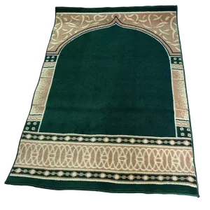 High Quality Mosque Prayer Mat Factory Machine Tufting Wall to Wall Praying Rug Floating Carpet