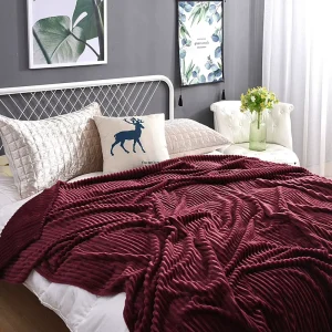 High Quality Multi Color Blanket Nap Solid Color Blanket Thickening Warmth Cozy Sleeping Blanket