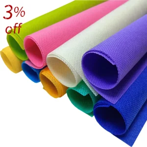 High Quality Multicoloured 100% PP Spunbond Nonwoven Fabric SS Non Woven Spunbond Fabric
