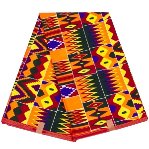 High Quality New Design Telas 100% Cotton African Real Wax Prints Cotton Fabric for Dress