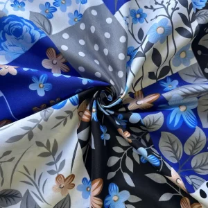 High Quality OEKO TEX Certified 100% Polyester Woven Microfiber Peach Skin Printed Bedding Set Fabric for Curtains Bedsheets