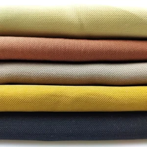 High Quality OEKO TEX Certified Custom Colors for Woven Viscose Polyester Twill Fabric for Garment Suit Uniform Plants