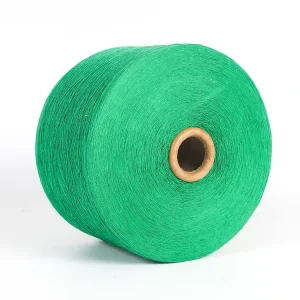 High Quality Open End Carded Ne 3s 24s Cotton Polyester Blended Eco Friendly Recycled Yarn 30 Colors for Knitting and Weaving