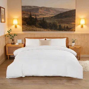 High Quality Organic Cotton Bedding Set Ultra Soft Skin-Friendly All Season Poly Cotton Bed Set