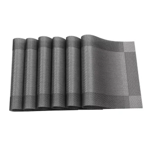 High Quality PVC Placemat Restaurant Table Placemat Vinyl PVC Placemat