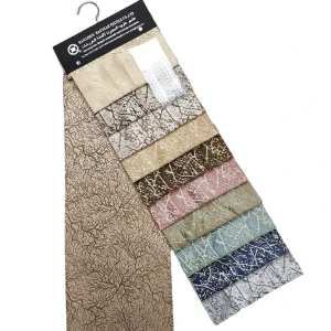 High Quality Polyester Yarn-Dyed Woven Jacquard Curtain Fabrics for Living Room