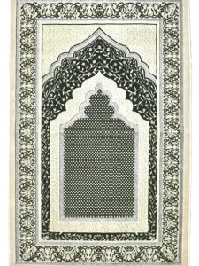 High Quality Polyester with Robber Backing Islamic Prayer Rugs Muslim Prayer Rugs Antislip for Women Men and Kids