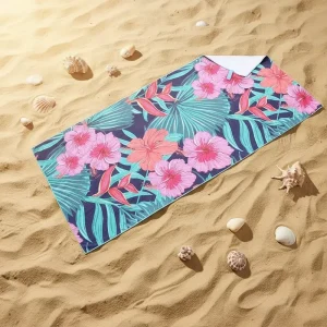 High Quality Popular Styles Customized Designs Supported Microfiber Fabric Beach Towels