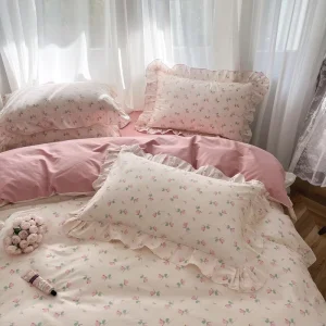 High Quality Printing 100% Cotton Bedding Fitted Sheet Reversible Duvet Cover Sets Egyptian Cotton Duvet Covers