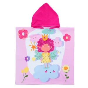 High Quality Quick Dry Polyester Hooded Bath Cloak Cartoon Printed Absorbent Bathrobe Towel Cute Square for Babies Children