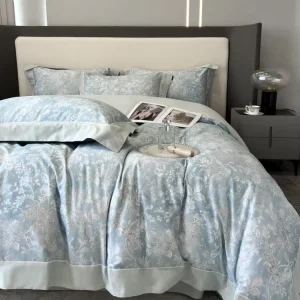 High Quality Quilt Cover Pillow case 4 Pcs Bedsheets Cotton king Size Bedding Set for Home Use