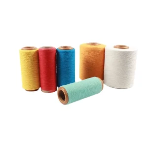 High Quality Recycled Cotton TC Yarn 7S 10S 12S 16S Black Grey Navy Blue Spun Yarn Type