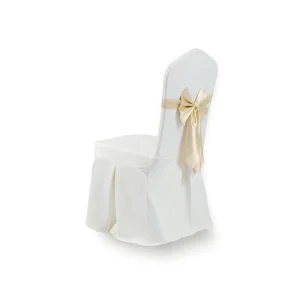 High Quality Satin Chair Sash Universal Disposable Wedding Chair Back Decoration for Hotels and Home Banquet Use
