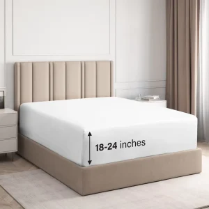 High Quality Soft Double Brushed Premium Microfiber Ruffle Bed Skirt Deep Pockets King Size Sheets