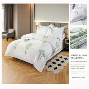High Quality Soft Hotel Textile Bed Linen Quilt Cover Sheets Set White Other Colors Includes Duvet Pillowcase Absorbs for Full