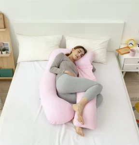 High Quality Soft Pregnancy Body Pillow U Shaped Full Body Support Maternity Pillow for Women OEKO TEX Certified