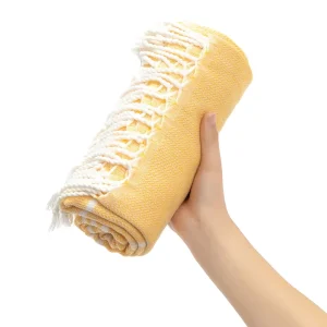 High Quality Striped Cotton Turkish Beach Towel Eco Friendly Quick Dry Everyday Use Luxury Style Sand Free Customized Bulk