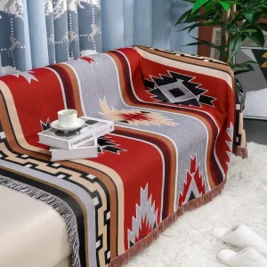 High Quality Sucre Bohemian Different Style Polyester Cotton Home Sofa Outdoor Woven Custom Tapestry Picnic Blanket