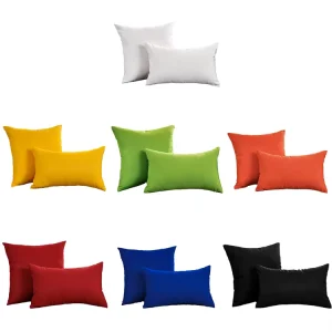 High Quality Summer Outdoor 45x45cm Pillow Covers Waterproof Fabric Cushion Cover for Beach Pool Patio