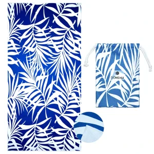 High Quality Super Absorbent Quick Drying Sand Free Printed Logo Pastel Microfiber Towels Custom Beach Towel