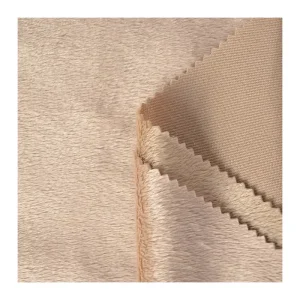 High Quality Textile Upholstery 100% Polyester Velvet Fabric for Sofa Furniture