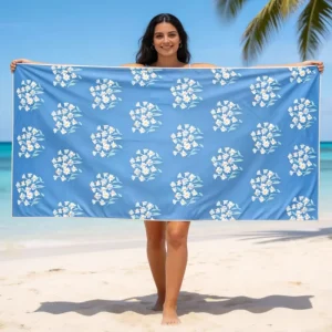 High Quality Ultra Absorbent Microfiber Yoga Beach Towel Quick Drying Super Soft with Loop Natural Dyeing