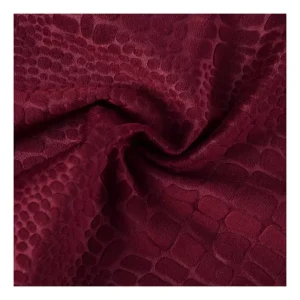 High Quality Velvet Cloth 3D Embossed Holland Velvet Upholstery Fabric