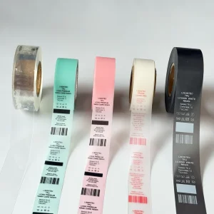 High Quality Waterproof TPU Silicone Ribbon Roll With Thermal Transfer Printing For Fabric Garment Accessories