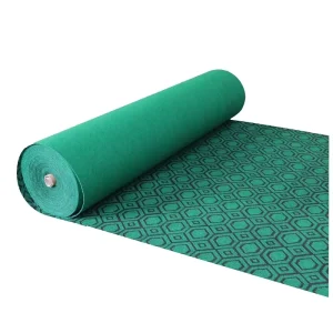 High Quality Waterproof Washable Indoor Outdoor Nonwoven Jacquard Double Color Carpet Mat for Car Camping