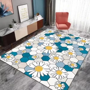High Quality Welcome Entry Door Mats Anti-slip Polypropylene Rubber Backing Polyester Door Mat for Livingroom