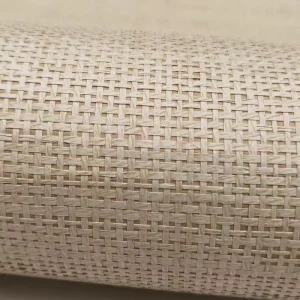 High Quality Woven Bamboo Linen Hemp Natural Grass Cloth Wallpaper American Style Factory Waterproof Traditional Design