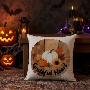 High Quality Woven Halloween Decorative Throw Pillows Cushion Covers Custom Design European Style for Living Room Sofa