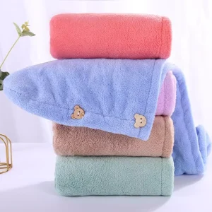 High Quality Woven Quick Drying Absorbent Soft Microfiber Dry Wrap Hair Turban Towel