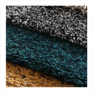 High Quality Woven Yarn Dyed Breathable Polyester Plush Chenille Sofa Fabric for Home Textile Bedding and Upholstery