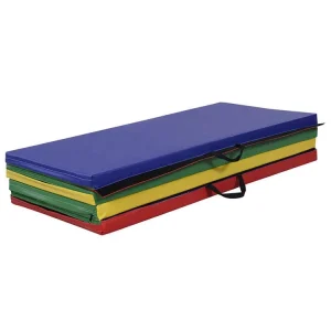 High Quality XPE Foam Sports Gymnastic Folding Mats Durable Anti tear Vinyl Cover Suitable for Kids Home Gym