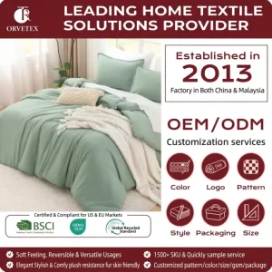 High Quality and Comfortable 100% Polyester Anti Pilling Comforter Set 3 Piece Luxury Bedding