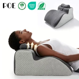 High Resilience Memory Foam Sleep Pillow Deep Sleep Relax Aid Quiet Bed Pillow