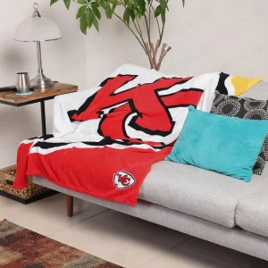 High School Sport Team Polyester Custom Blanket Printing Logo Fleece Blankets & Throws for Team Gift