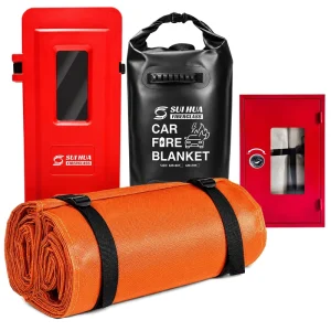 High Silica Electric Vehicle Fire Blanket for Fire Department and Rescue Team Use