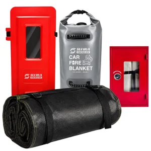 High Silica Fire Blanket for Car Emergency Fire Isolation Cover for Vehicle Safety