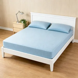 High Silver Content Earthing Queen King Size Fitted Sheet Improve Sleep Quality Grounded Bedding Sheet for Body Energy Balance