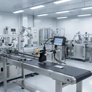 High Speed 12.7/25.4mm TIJ Online Inkjet Printer for Date Batch LOGO Printing Machine QR/Bar Code Marking Device
