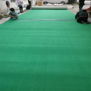 High Standard Attractive Luxury Green Wall to Wall Church Carpet
