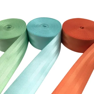 High Strength 2.5cm 3.8cm 5cm Wide Nylon Webbing Used for Car Seatbelt Webbing