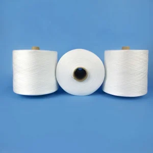 High Strength Factory 100% Yizheng Raw White Ring Spun 40s3 Polyester Paper Cone Yarn 1.67kg for Sewing Threads 40 2 50 2 OEKO